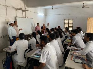 Anti Ragging Committee visits College, Hospital and Hostel on 19.06.2025