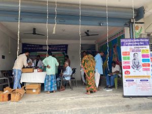 राजकीय आरबीटीएस होम्योपैथिक मेडिकल कॉलेज एवं अस्पताल द्वारा ‘चमकी को धमकी’ स्वास्थ्य शिविर एवं AES जागरूकता कार्यक्रम, होम्योपैथिक सप्ताह 2026 के अवसर पर, नगर पंचायत माधोपुर सुस्ता, मुजफ्फरपुर में दिनांक 06.04.2026 को आयोजित किया गया। img_1